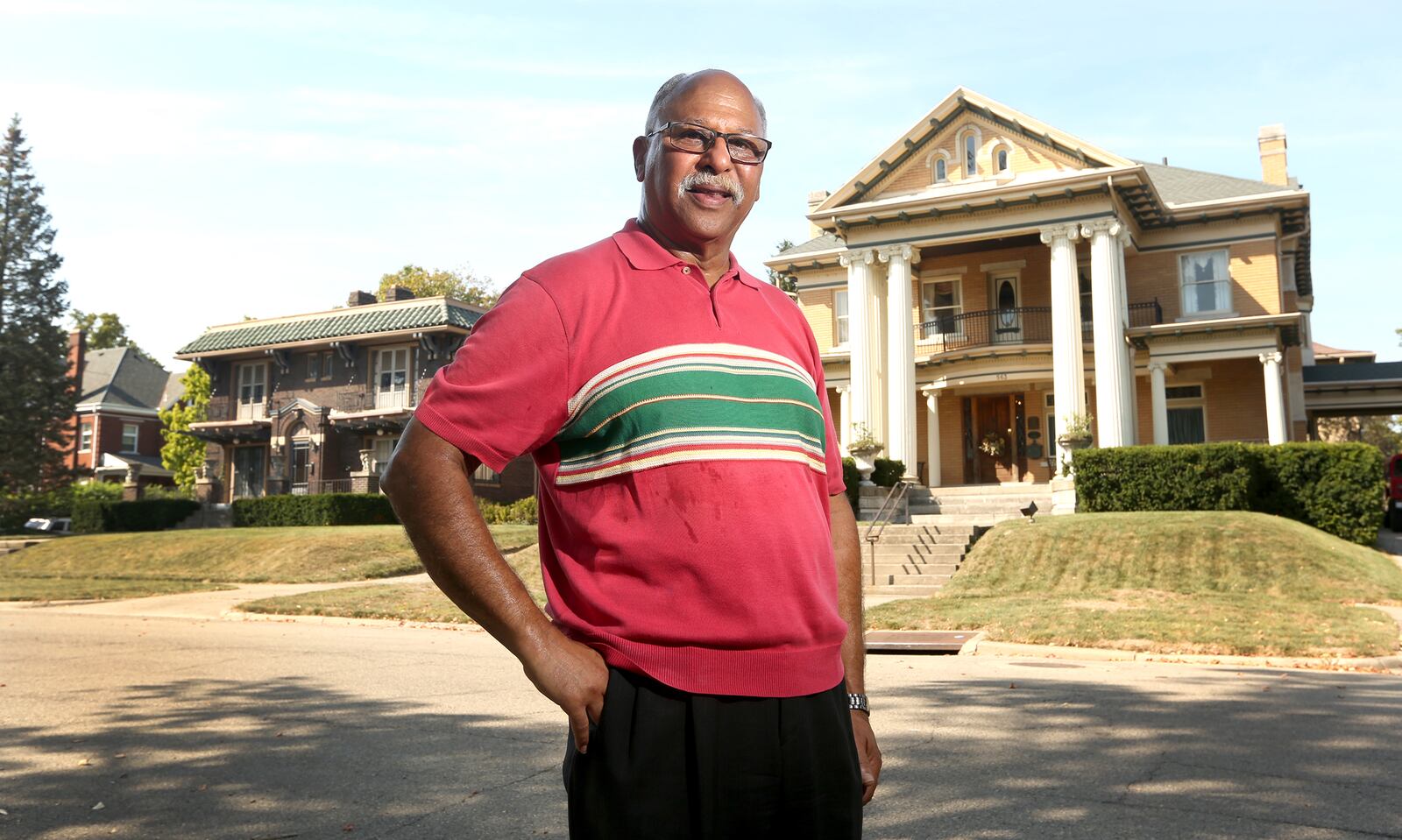 Fred Holley lives in a home he restored in the Dayton View neighborhood.