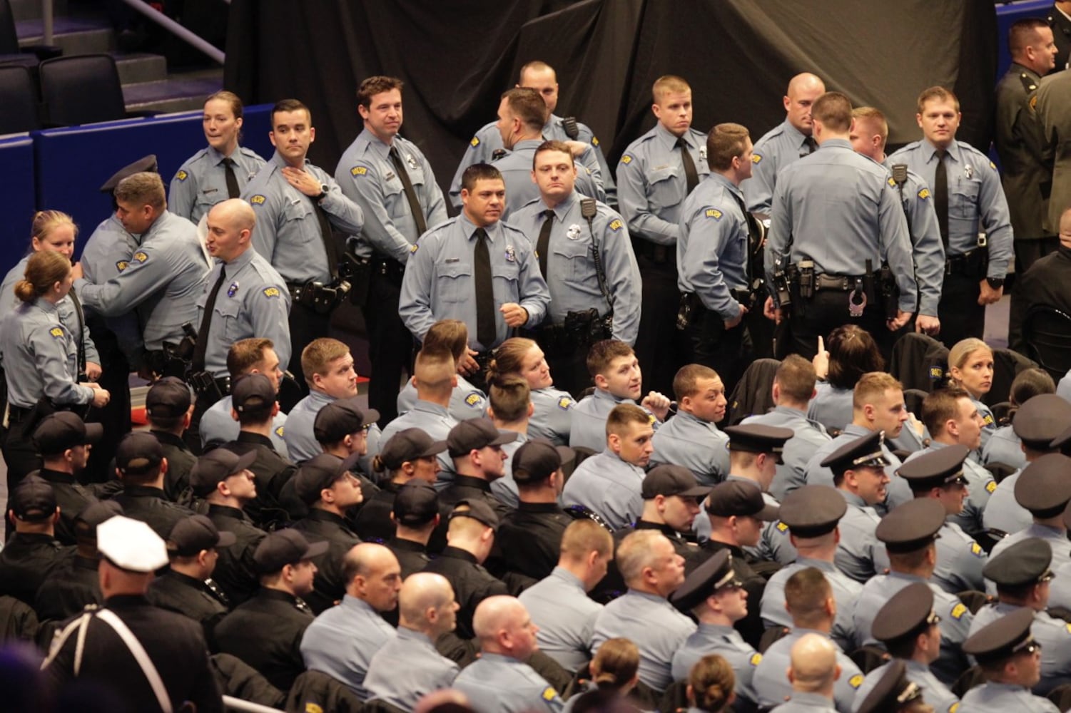 PHOTOS: Community comes together for Det. Jorge DelRio’s funeral service