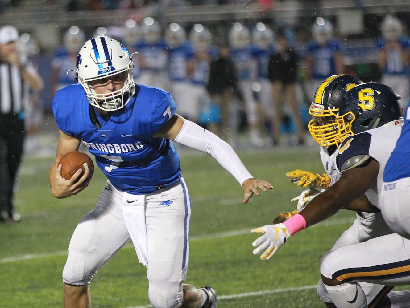 PHOTOS: Springfield at Springboro, Week 7 football