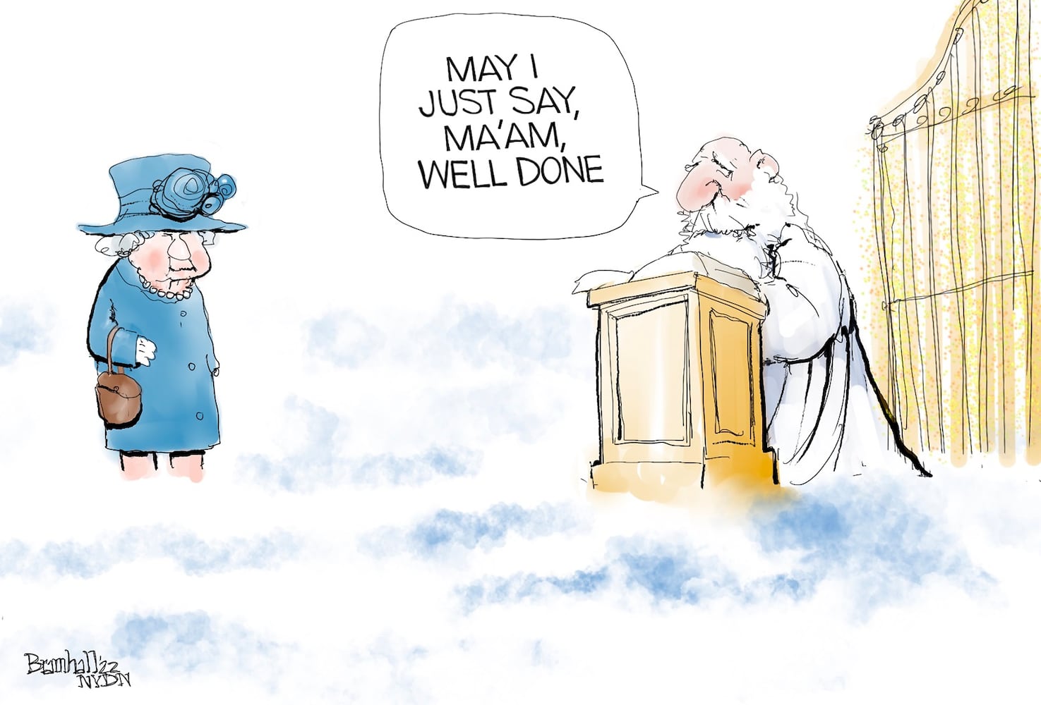 EDITORIAL CARTOONS: Remembering Queen Elizabeth II