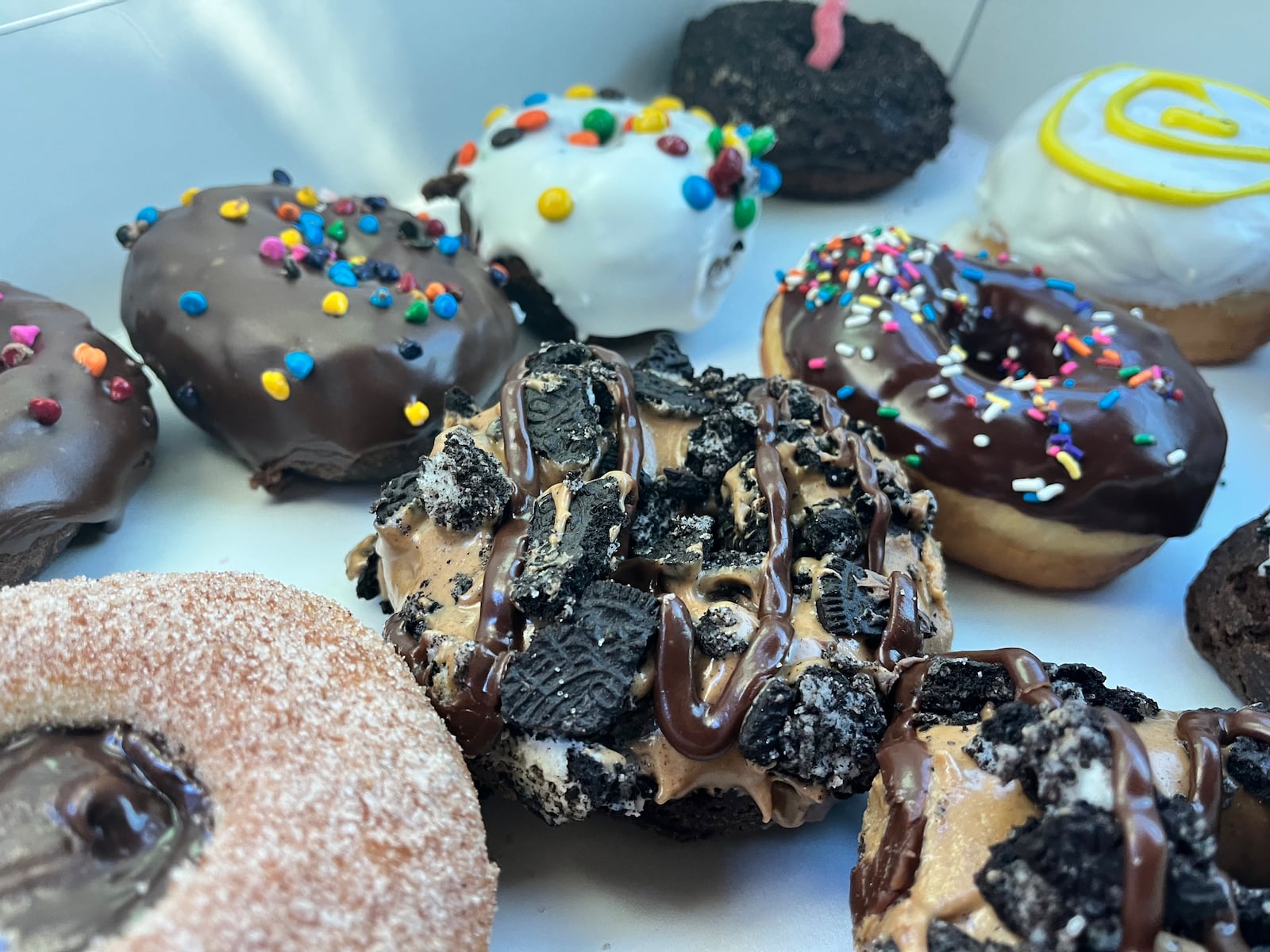 Hurts Donut is located at 12110 Mason Montgomery Road in Cincinnati. NATALIE JONES/STAFF