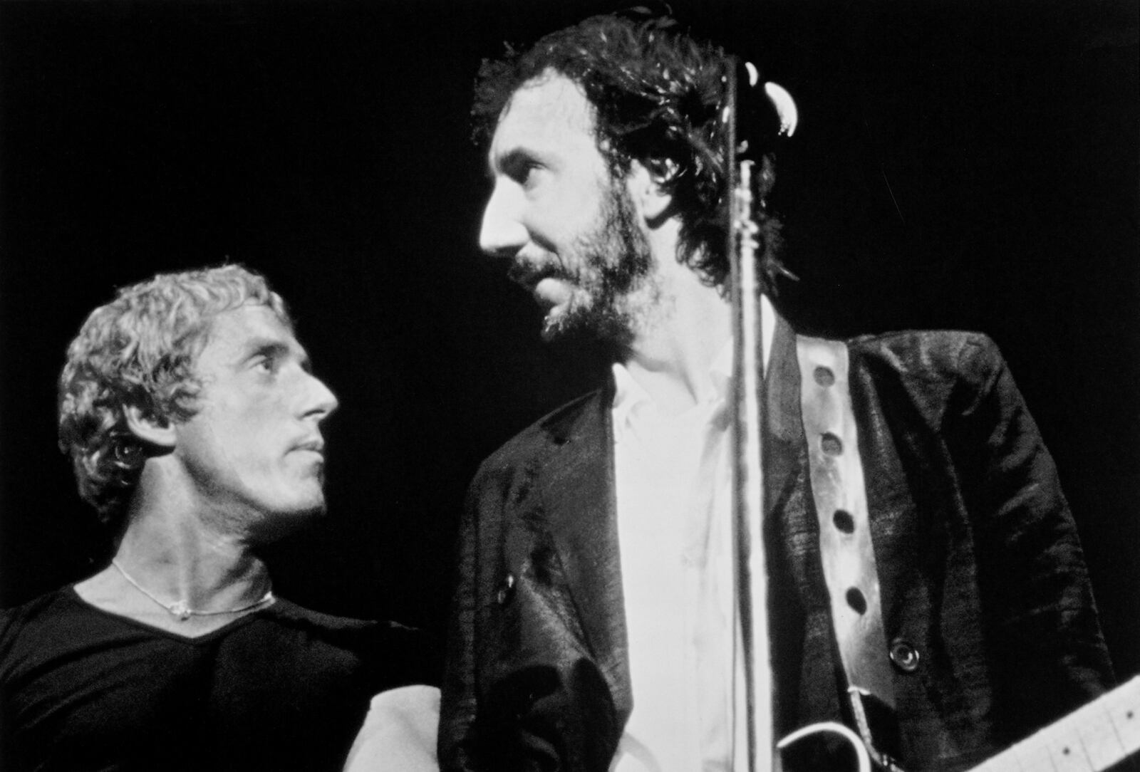 The Who's Roger Daltrey (left) and Pete Townshend circa 1979.