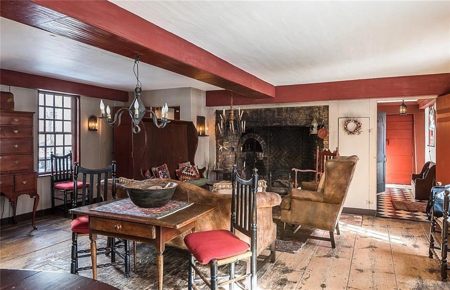 PHOTOS: Home built from reclaimed materials of New England homes on market in Washington Twp.