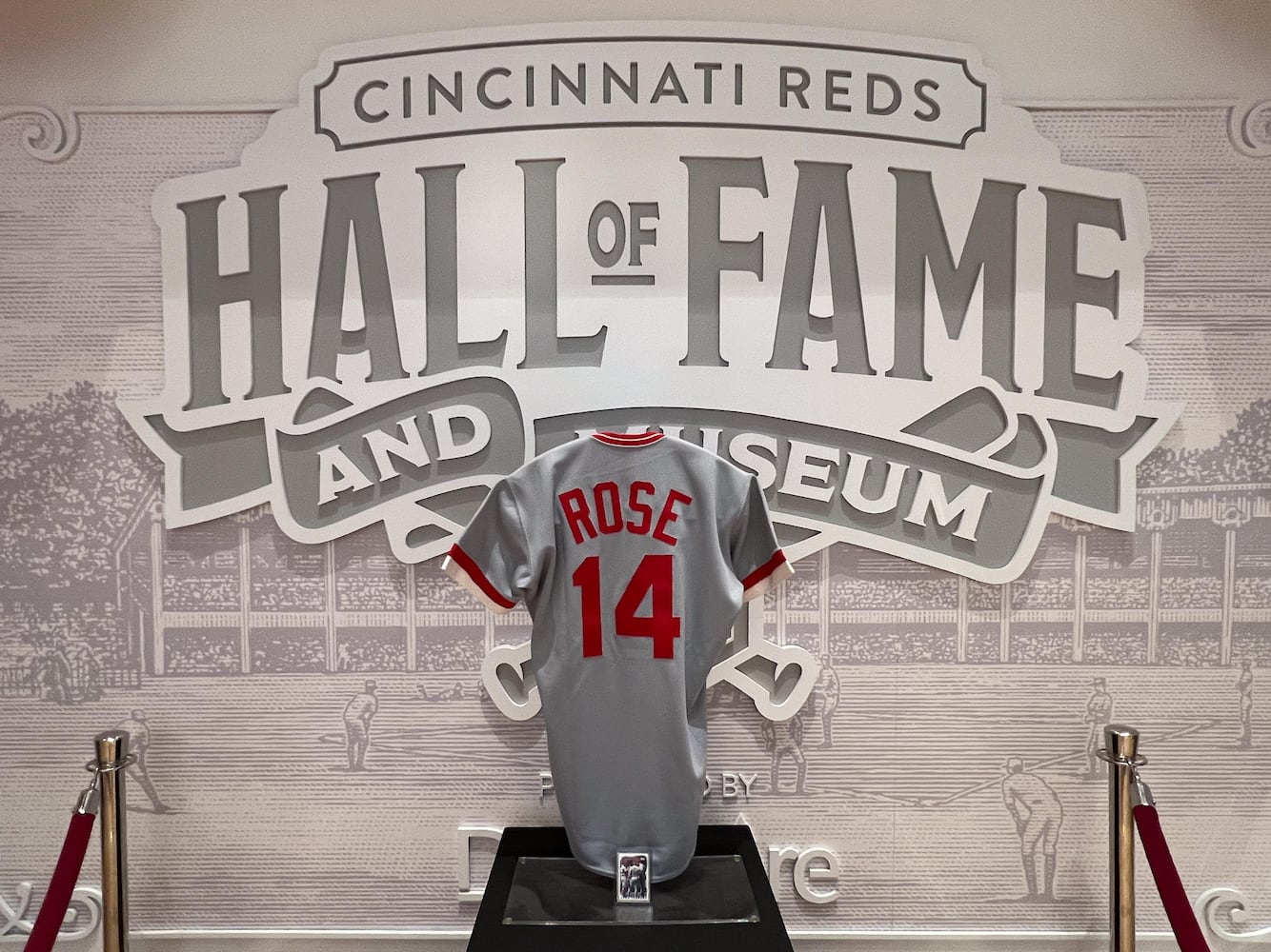 PHOTOS: Pete Rose Memorial at Great American Ball Park in Cincinnati