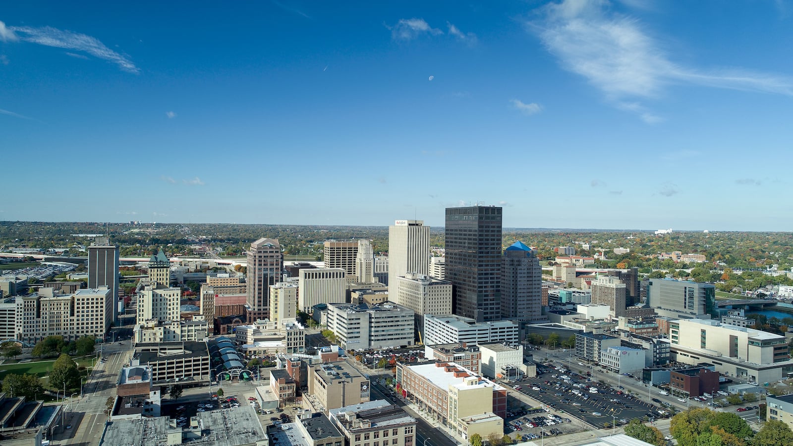 Downtown Dayton skyline. Photo credit: Downtown Dayton Partnership.