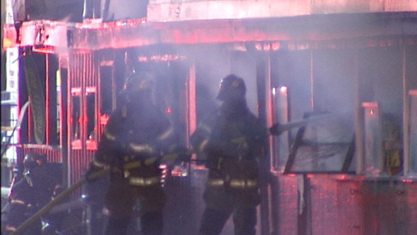 Fire at Washington State Fair Evergreen Hall