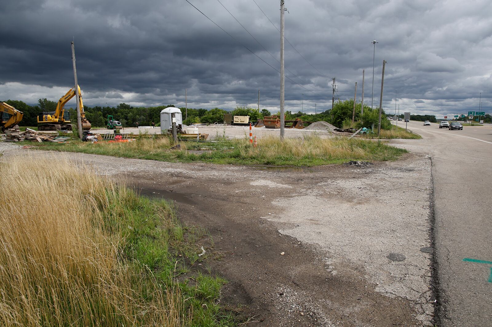 The future location of Buc-ees on Ohio 235 in Huber Heights Wednesday, July 10, 2024. BILL LACKEY/STAFF