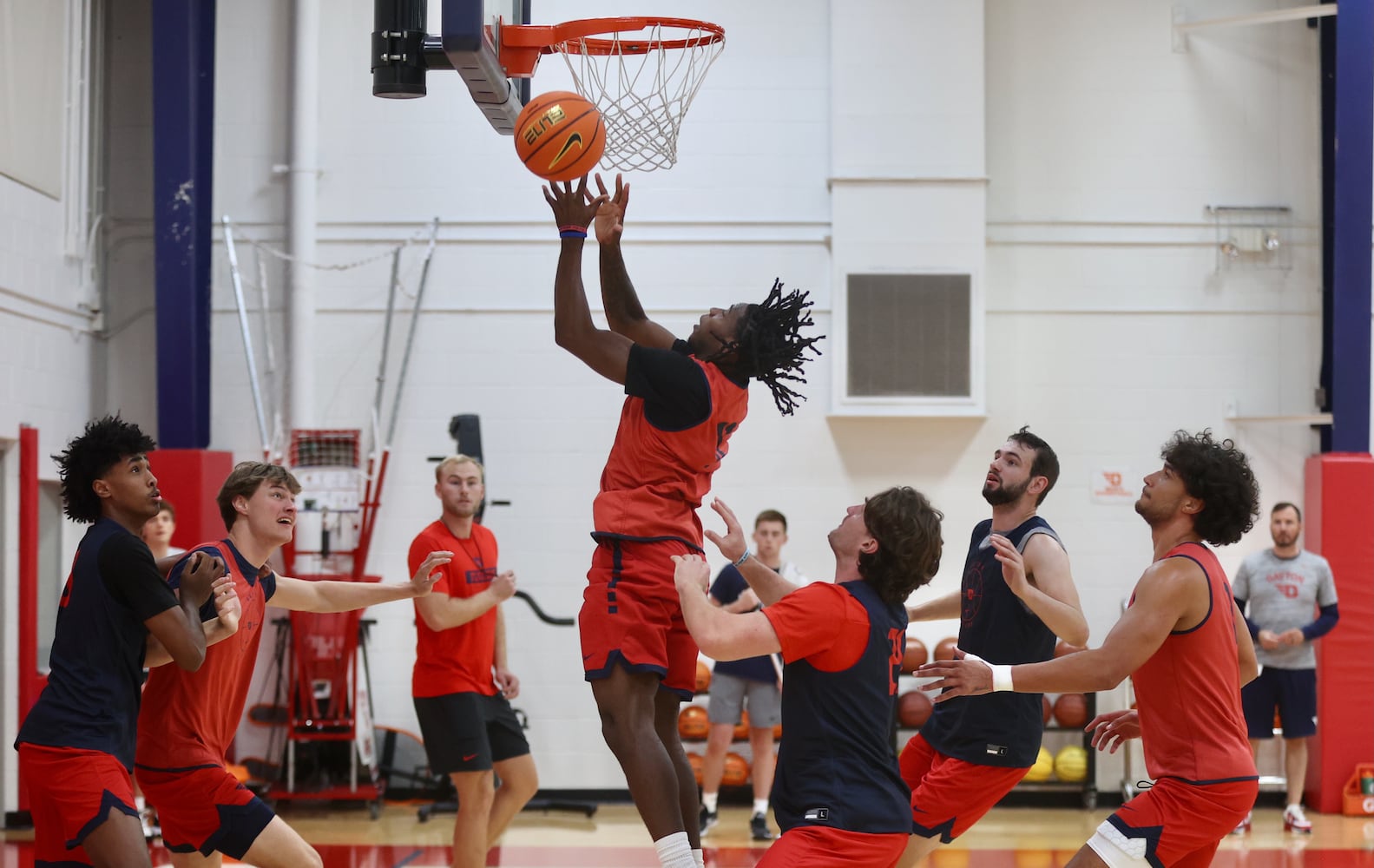 Dayton preseason practice