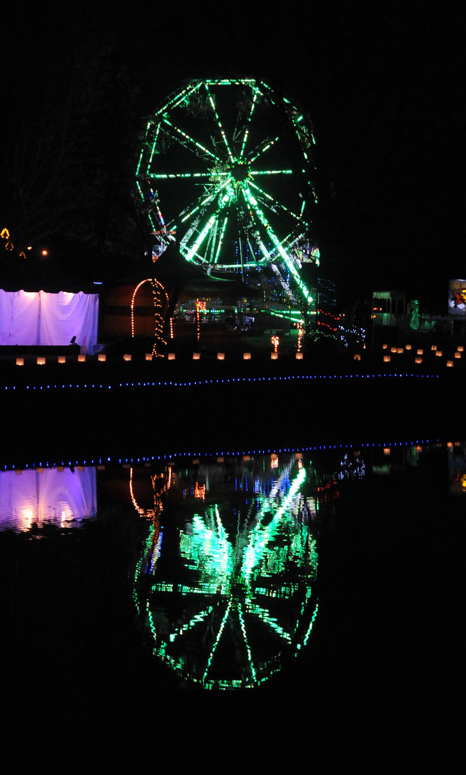 Woodland Lights, a walk-through Christmas lights display near Centerville, Ohio, is now open for the 2019 season. Here is who we spotted there opening night. DAVID MOODIE/CONTRIBUTED