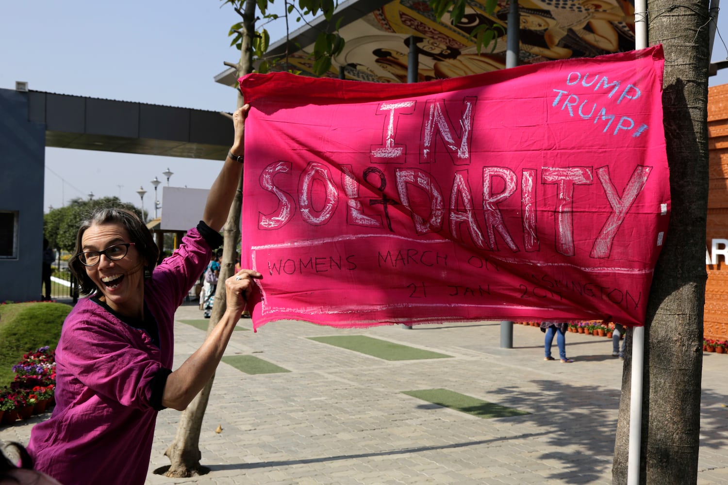 Women's March goes global