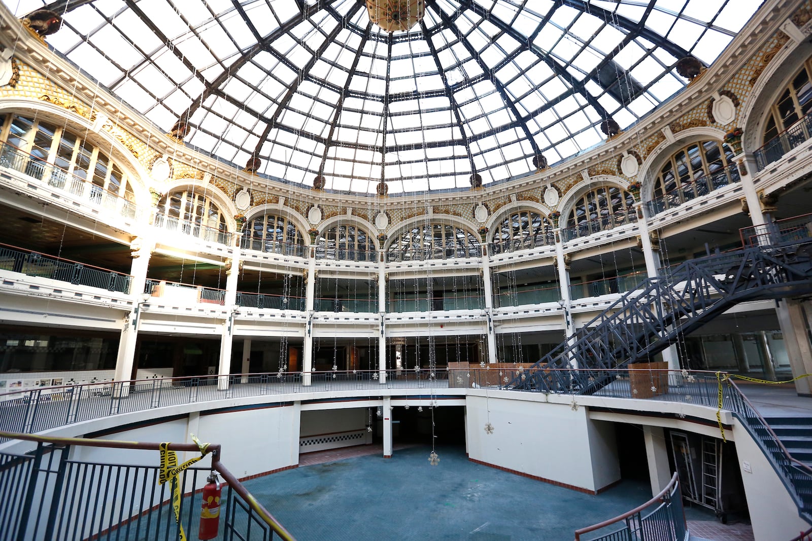 Downtown’s most iconic property, the Dayton Arcade, has for 26 years sat dark and empty. But for the first time since it closed in 1991, the arcade seems to be barreling toward a new beginning. LISA POWELL / STAFF