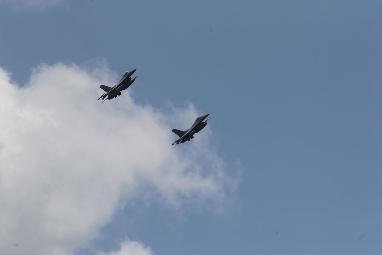 PHOTOS: Ohio National Guard performs flyby to honor healthcare workers