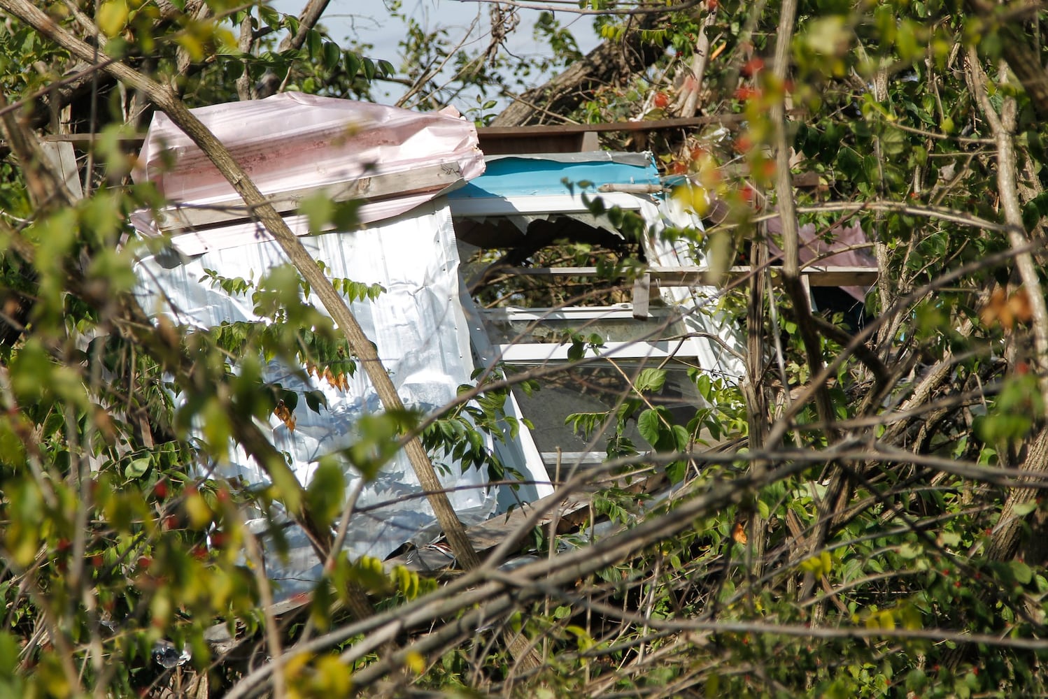 PHOTOS: Walking the path of the tornado — rubble and recovery in Brookville