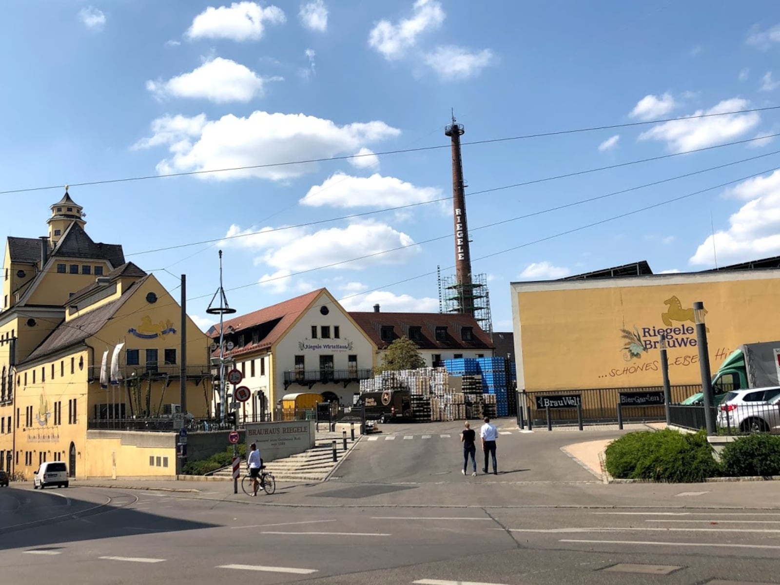 Riegele Brewery, located in Augsburg, Germany, brews beers like the Commerzienrat Riegele Privat, the Augsburger Herren Pils, the Alte Weisse or the Hefe Weisse. The brewery also has vintage and special edition beers. KARA DRISCOLL/STAFF