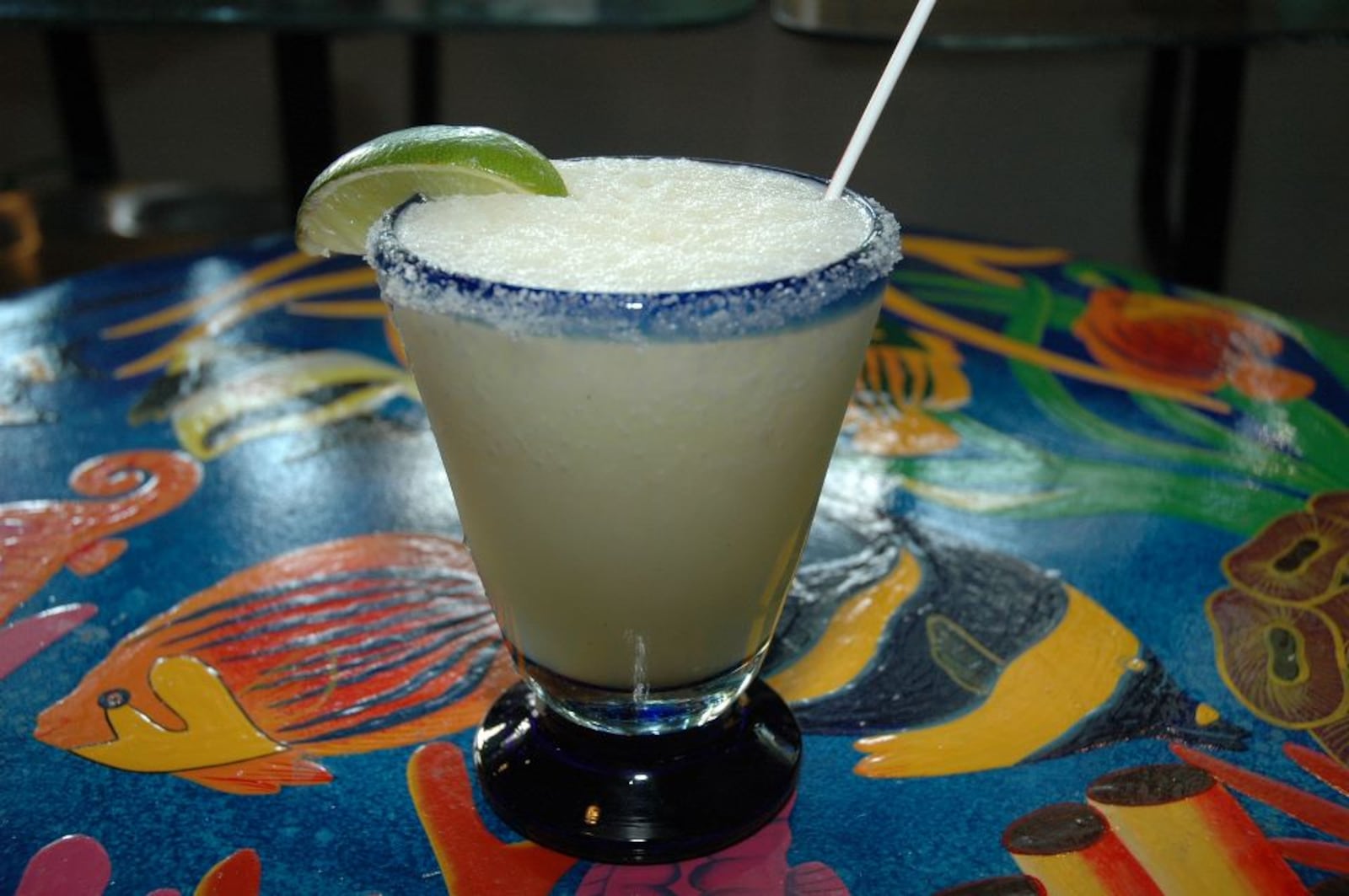 A margarita at El Meson.