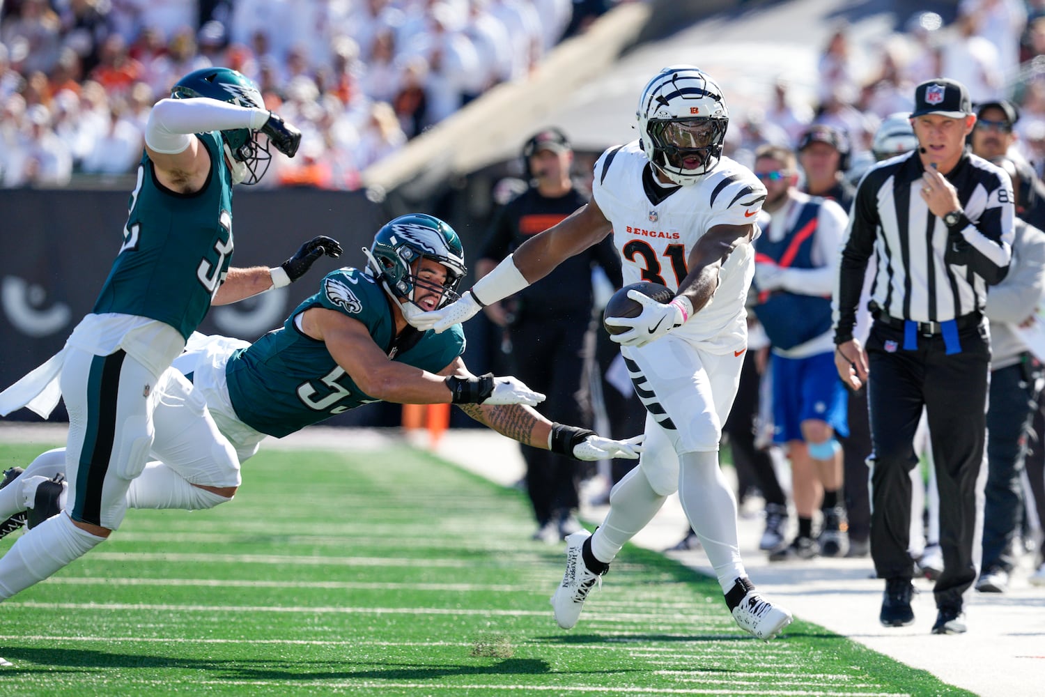 Eagles Bengals Football