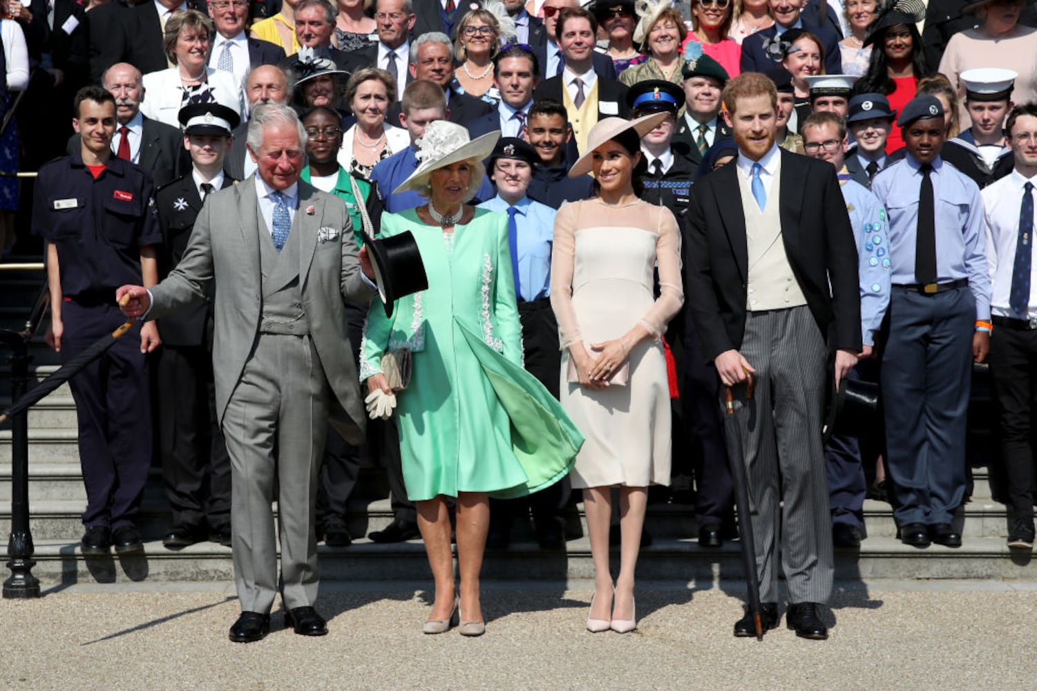 PHOTOS: Newlyweds Prince Harry, Meghan Markle attend Prince Charles’ 70th birthday celebration