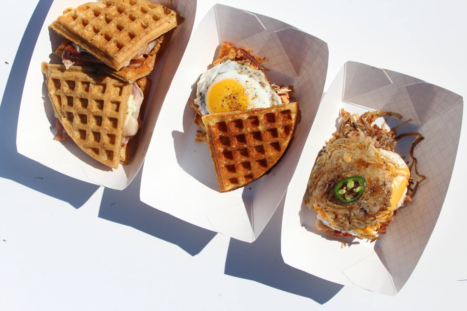 Drunken Waffle is a staple at Toxic Brew and offers up some vegan dishes. CONTRIBUTED