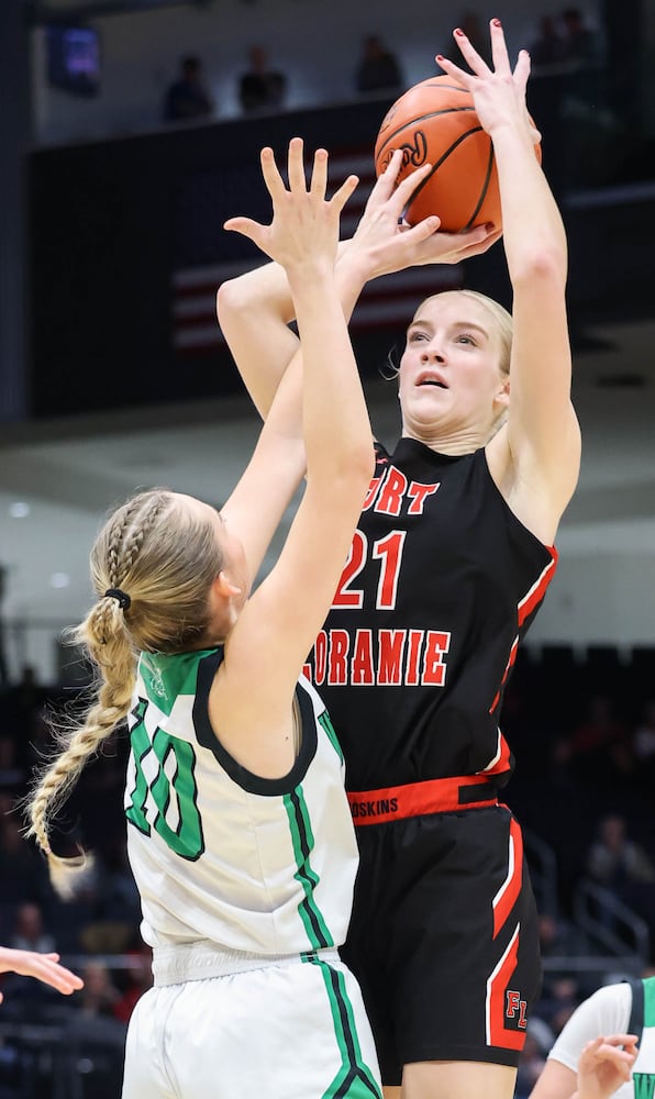 Fort Loramie vs. Waterford Division VII girls basketball state final