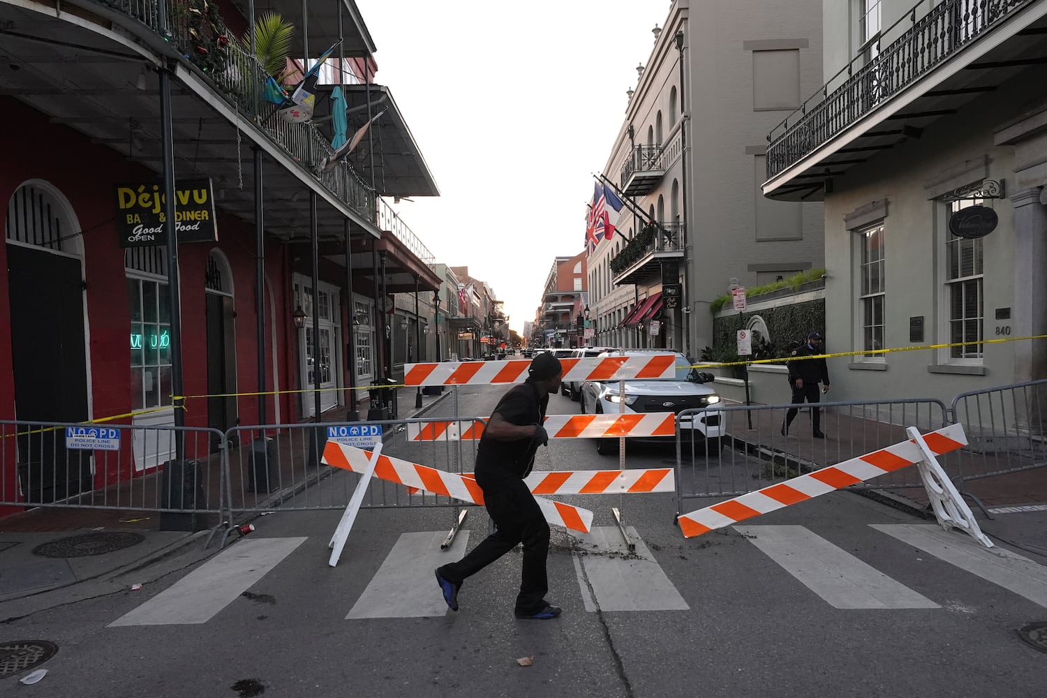 New Orleans Car Into Crowd