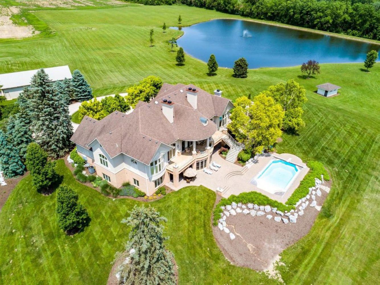 PHOTOS: Luxury Preble County home on 100 acres on the market for $2.5M