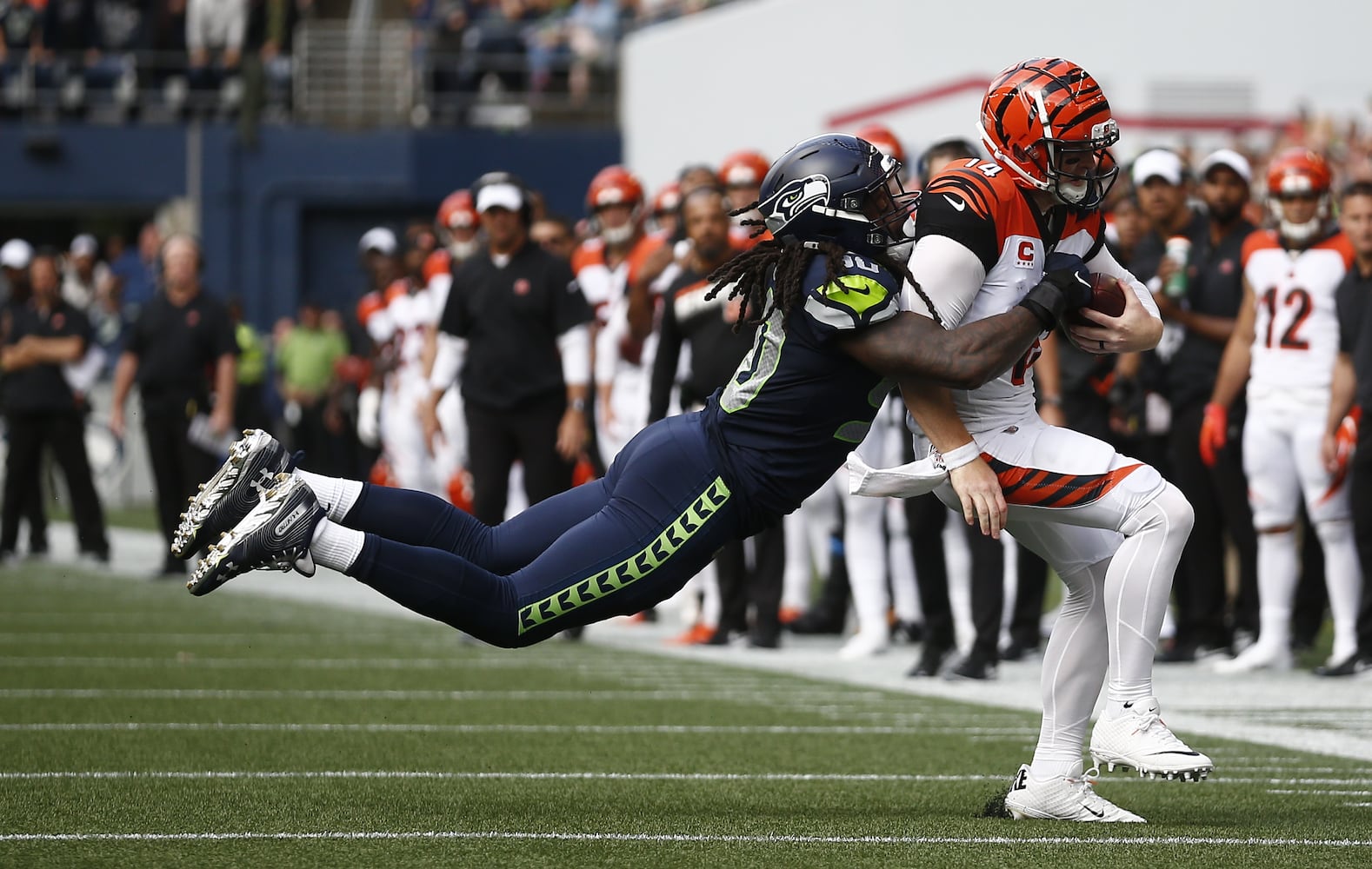 PHOTOS: Cincinnati Bengals lose season opener to Seattle Seahawks