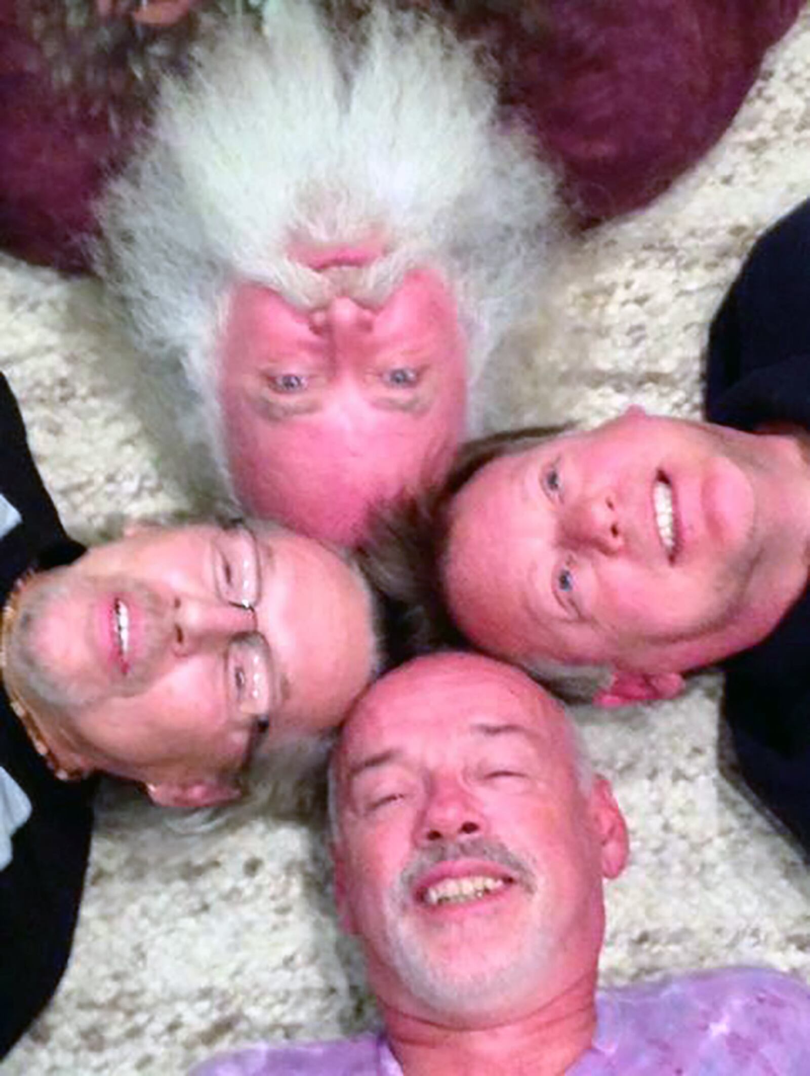 Gary "Max" McGill and members of his former band "Crosstown Traffic" gathered in 2015 for a reunion. Clockwise from bottom, Mike Calloway, Robert Schneider, Fred Weems and McGill. CONTRIBUTED

