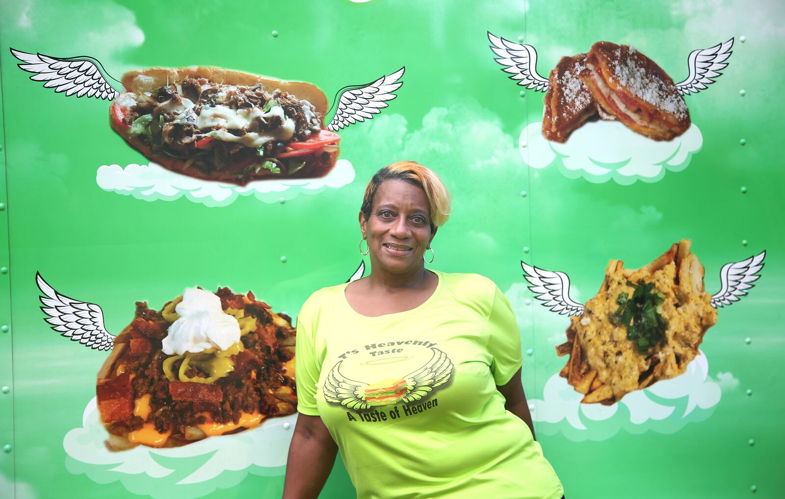 Terri Gates started her food truck, T's Heavenly Taste, in 2018.  LISA POWELL / STAFF