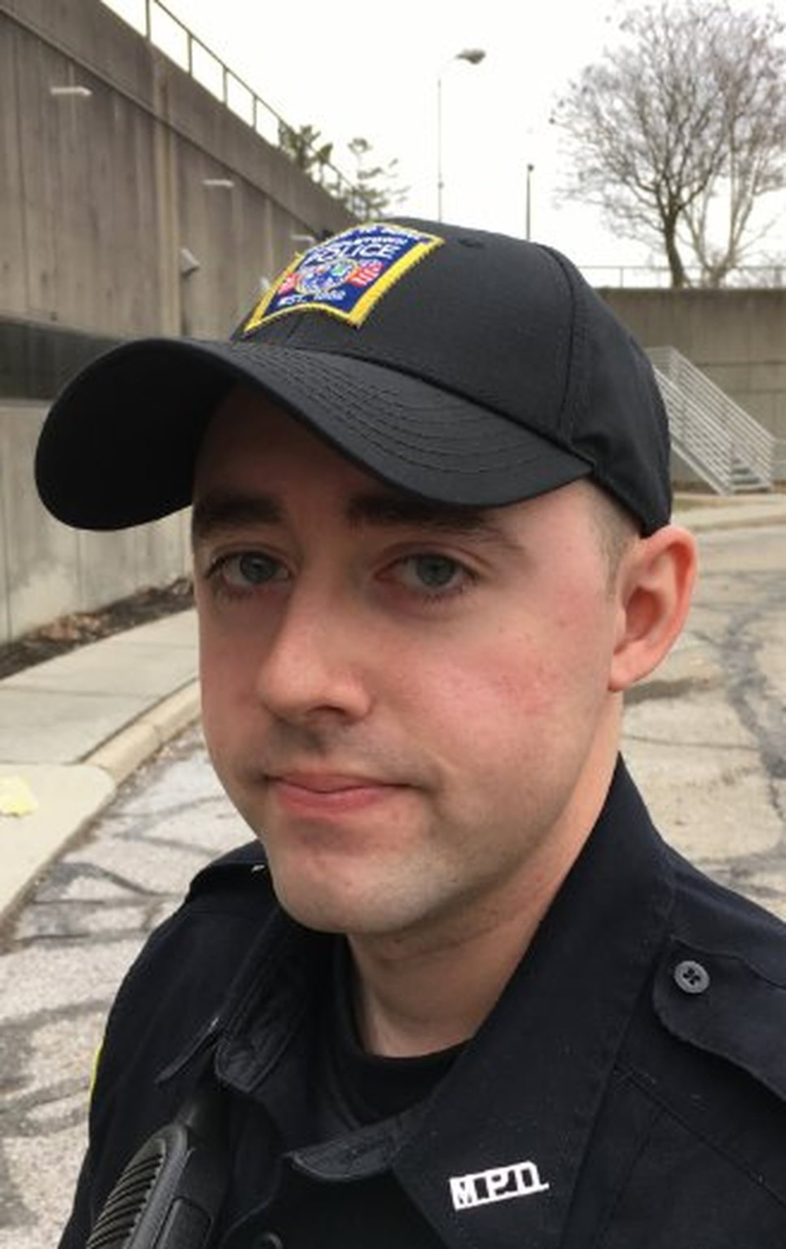 Austin Mooney is a rookie police officer.