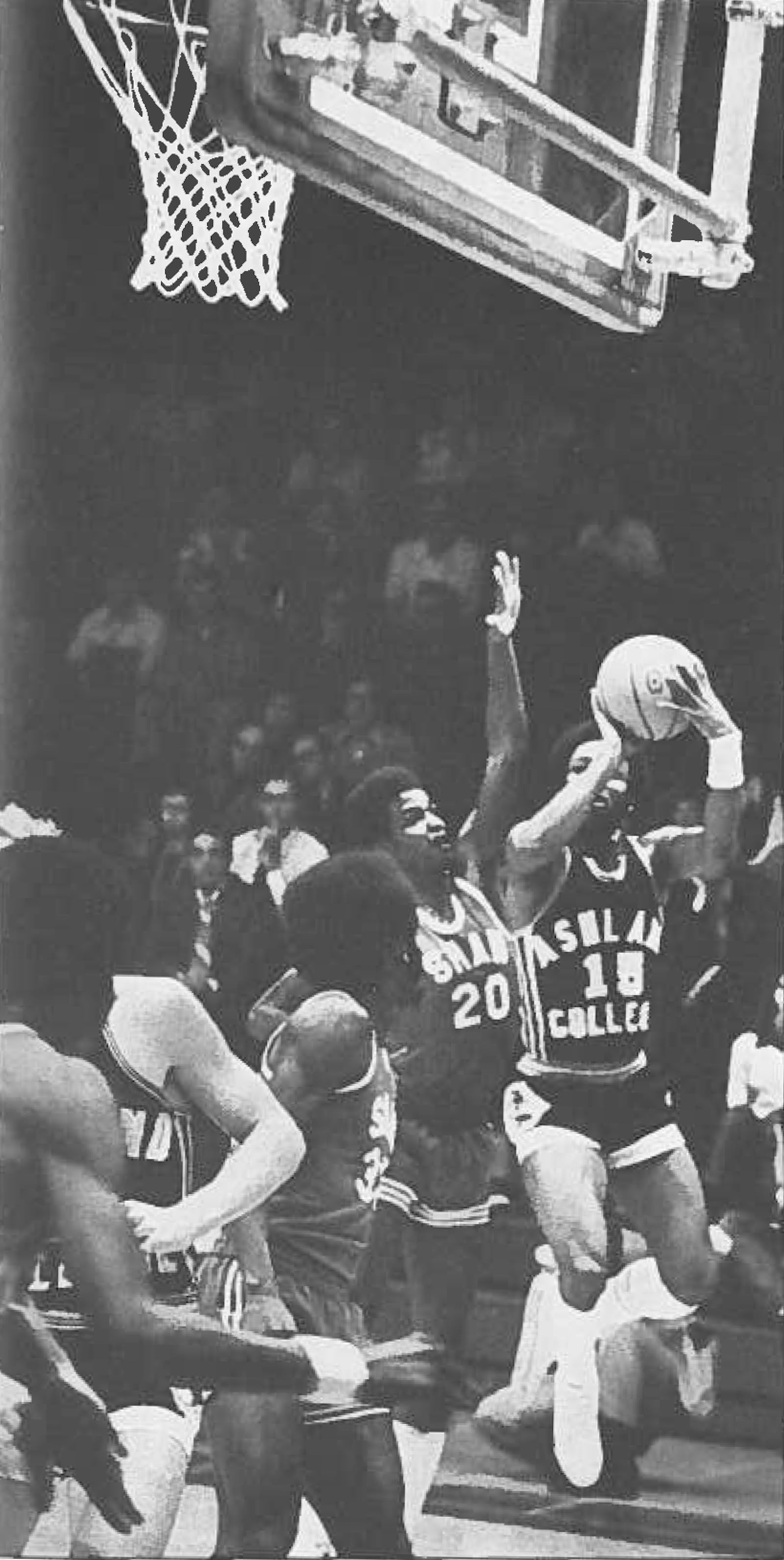 A two-time All-American at Ashland (1971-72 and 1972-73), Bill Higgins scored 1,746 points (4th all-time at Ashland) in just three seasons before taking a hardship exit and joining the Virginia Squires of the American Basketball Association (ABA). Ashland University PHOTO