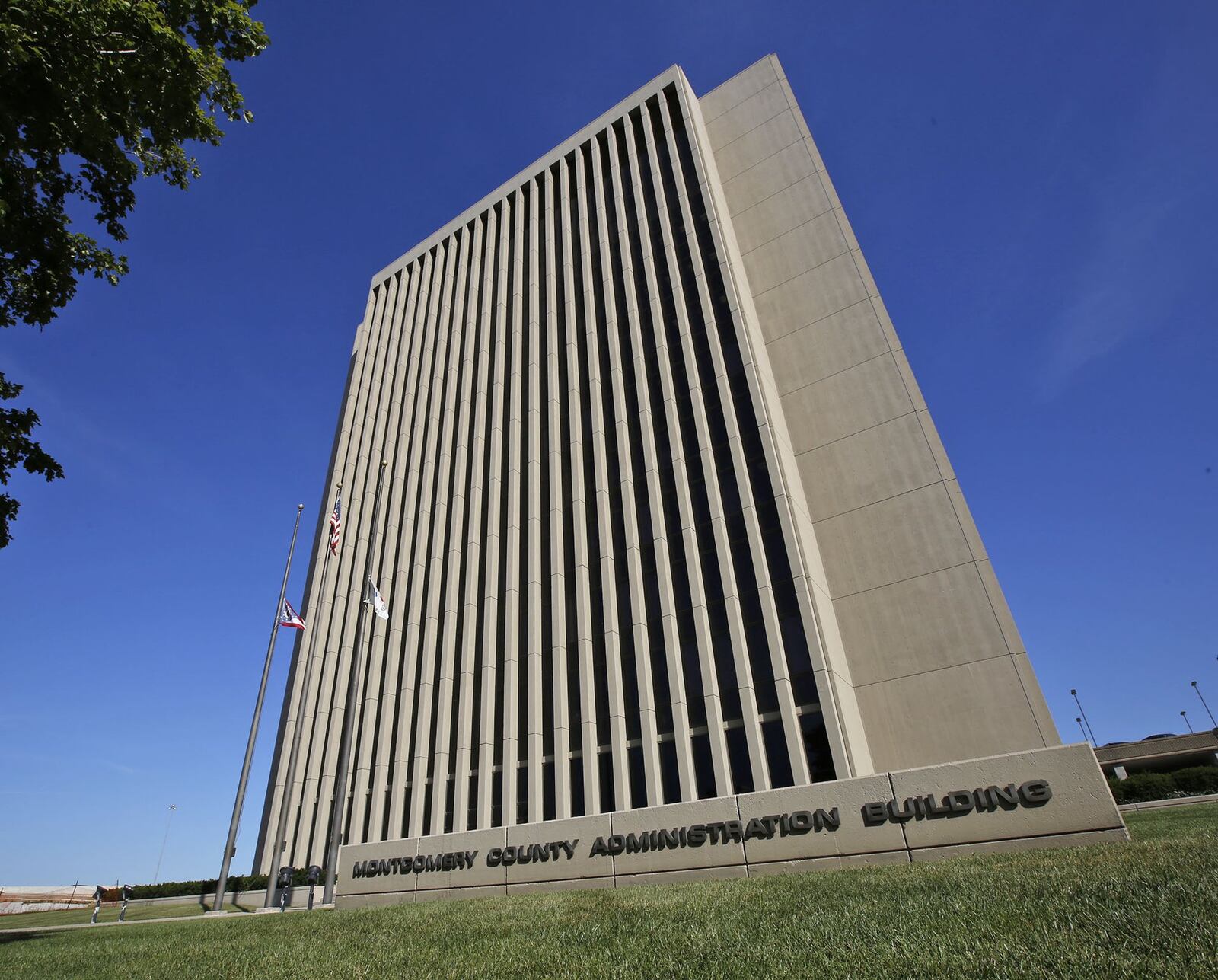 The Montgomery County Administration Building in downtown Dayton. TY GREENLEES / STAFF