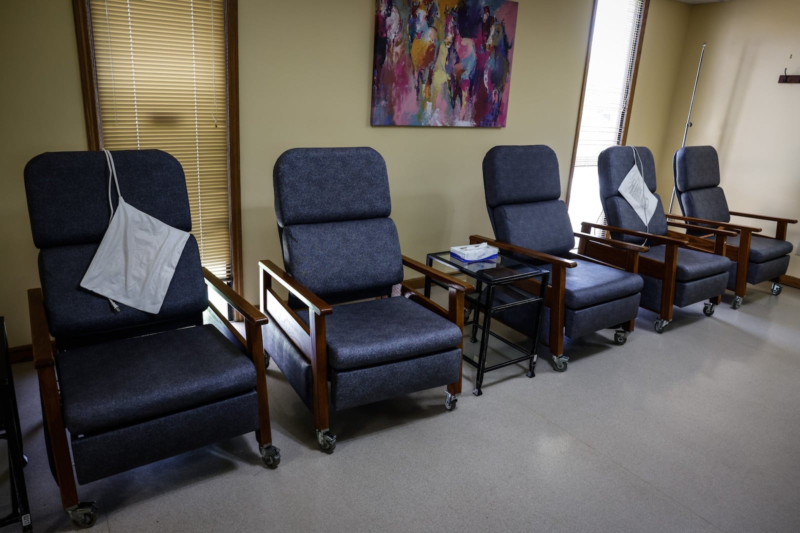 Planned Parenthood Southwest Ohio recently announced it has acquired the Women’s Med Center in Dayton, which will be changing its name to to the Dayton Surgical Center of Planned Parenthood Southwest Ohio. Women waited in these chairs after surgery at the Women's Med Center. JIM NOELKER/STAFF