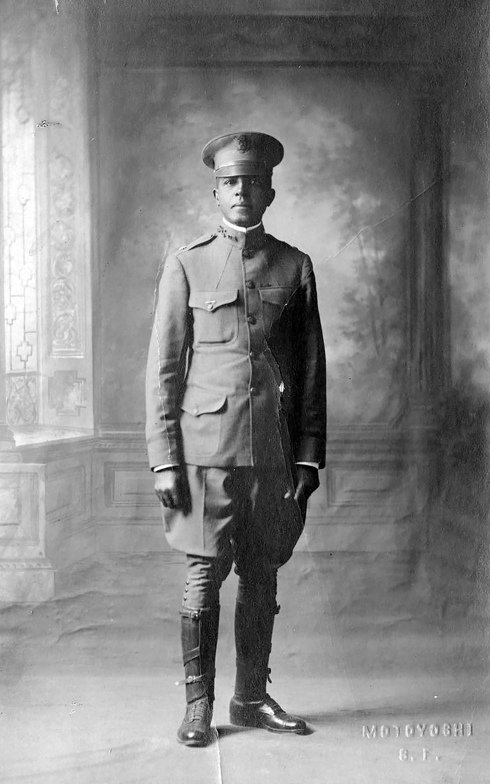 Col. Charles Young was born into slavery in 1864. He went on to be the third African-American to graduate from West Point and the first black man to become a colonel in the Army.  PHOTO COURTESY OF THE NATIONAL AFRO-AMERICAN MUSEUM AND CULTURAL CENTER