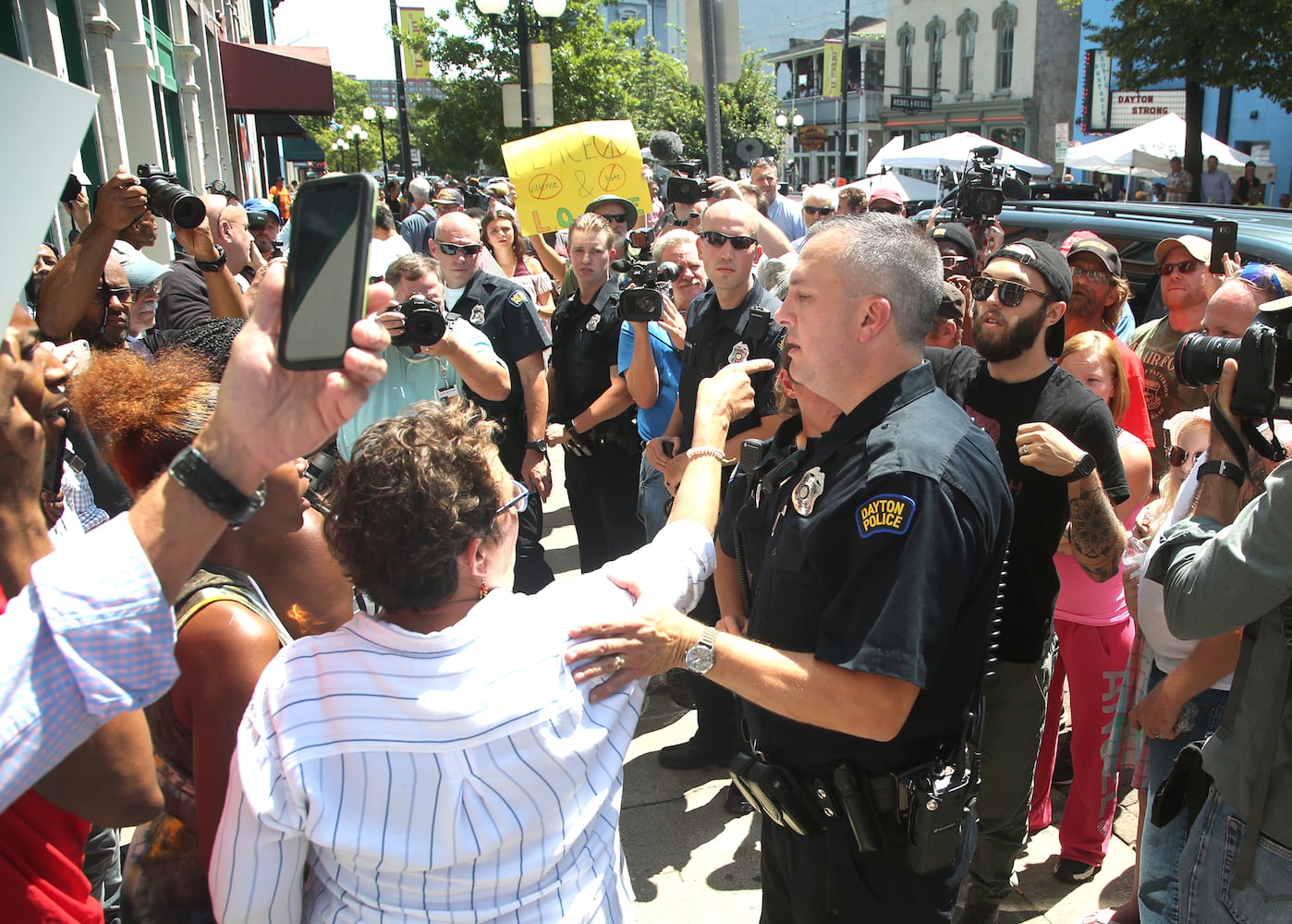 PHOTOS: Scenes of President Trump’s visit to Dayton