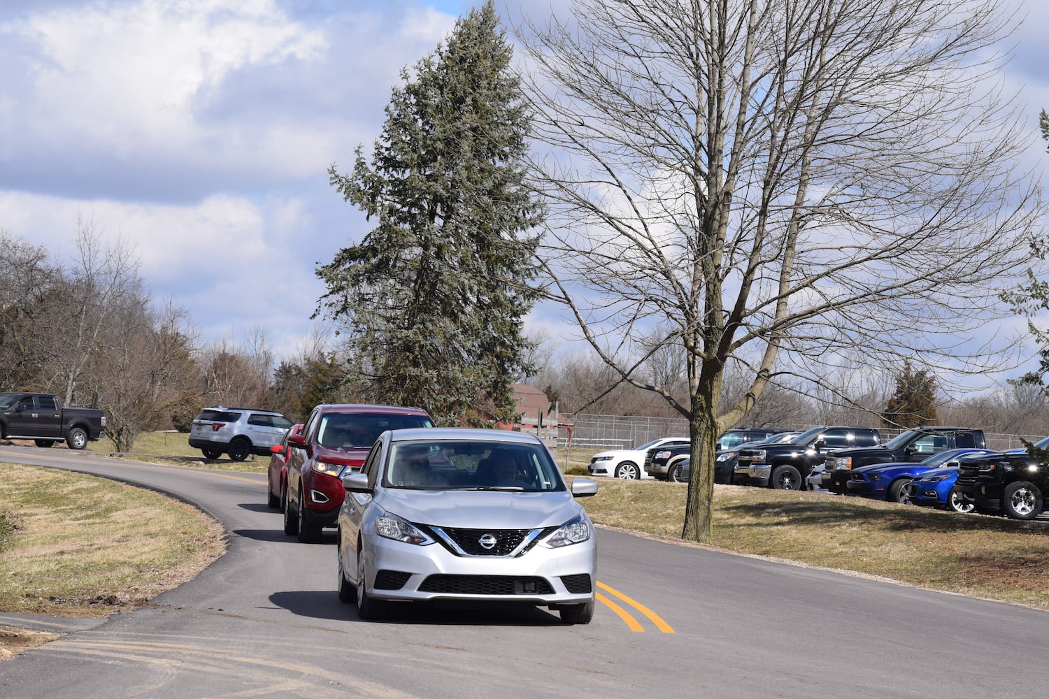 PHOTOS: Thousands of Outlaws attend motorcycle gang leaders funeral at Montgomery County Fairgrounds.