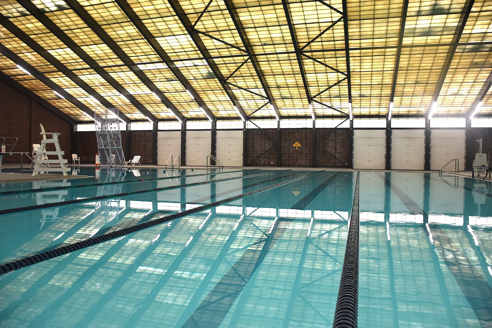 The Dabney Pool at the Northwest Recreation Center at 1600 Princeton Drive in northwest Dayton. CORNELIUS FROLIK / STAFF