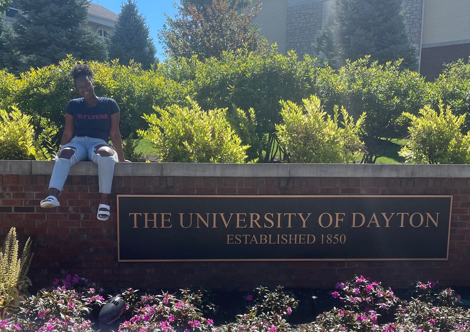 University of Dayton student Myanah Keys. (CONTRIBUTED)