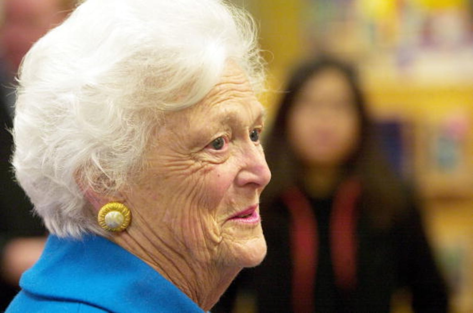 Former First Lady Barbara Bush