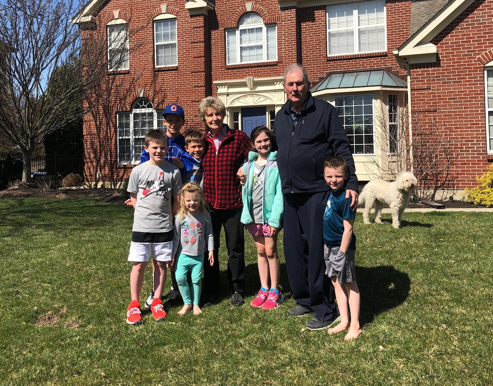 Because Richard and Gretchen Allen, both 76, are fully vaccinated, they felt safe hosting their two vaccinated children and six grandchildren for a birthday party without masks.