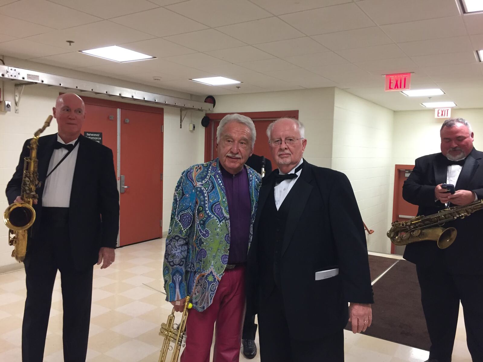 “Doc Severinsen was one of the nicest guest artists,” says Don Donnett. CONTRIBUTED