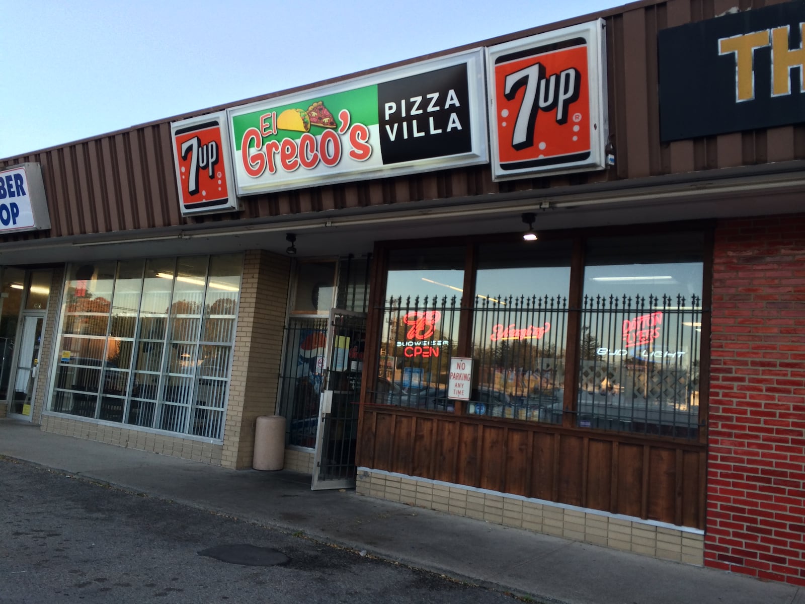 El Greco's Pizza Villa in Dayton closed in 2020.