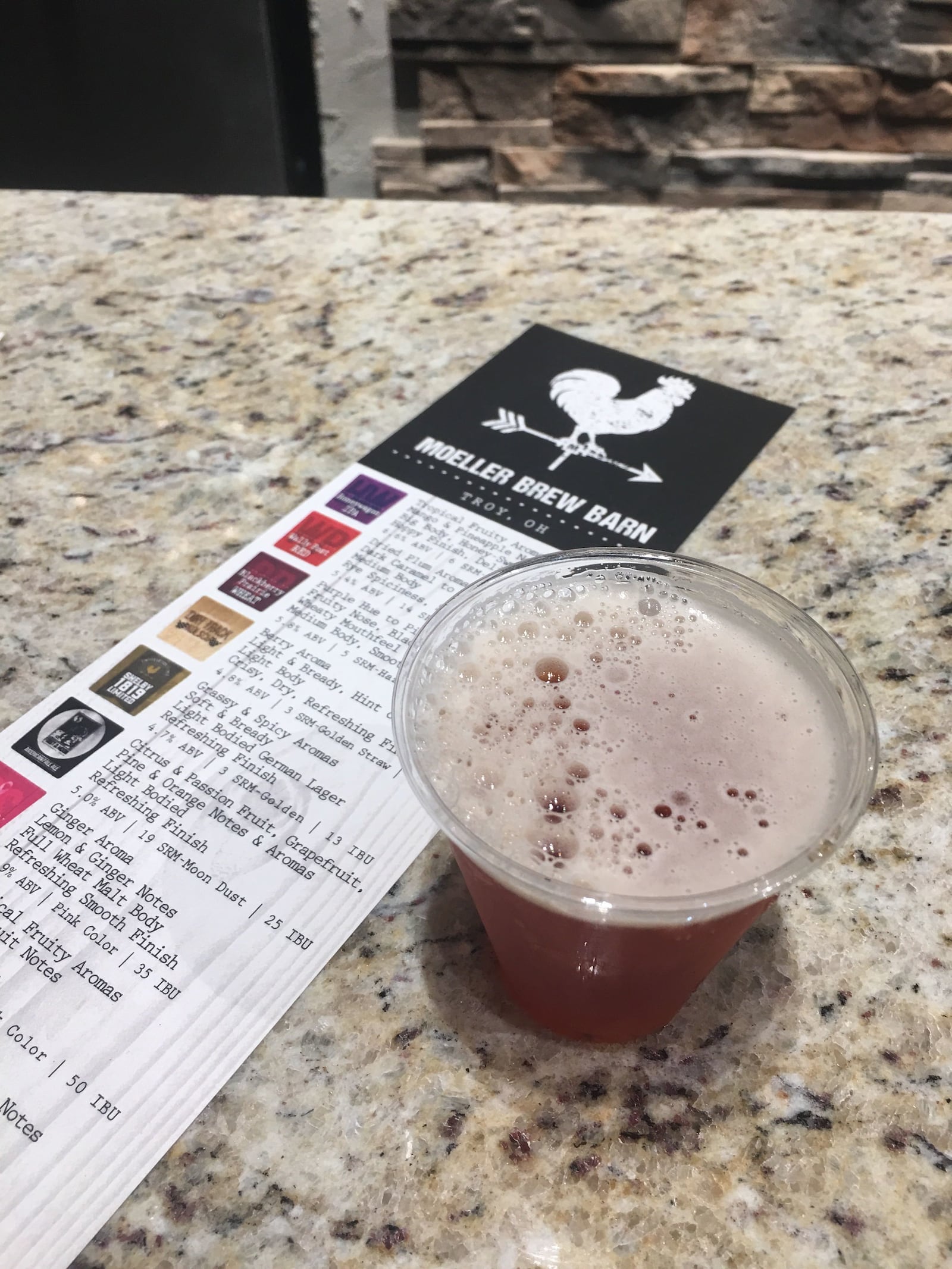 A sneak peek inside Troy's new Moeller Brew Barn during a Pink Ribbon Girls special event on June 13, 2019. MICHELLE FONG/STAFF