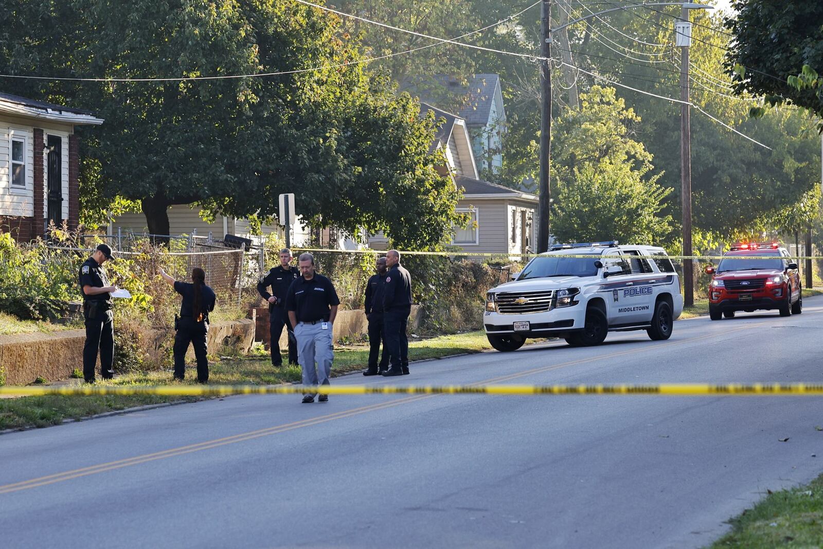 Shooting on Lafayette Avenue in Middletown. NICK GRAHAM