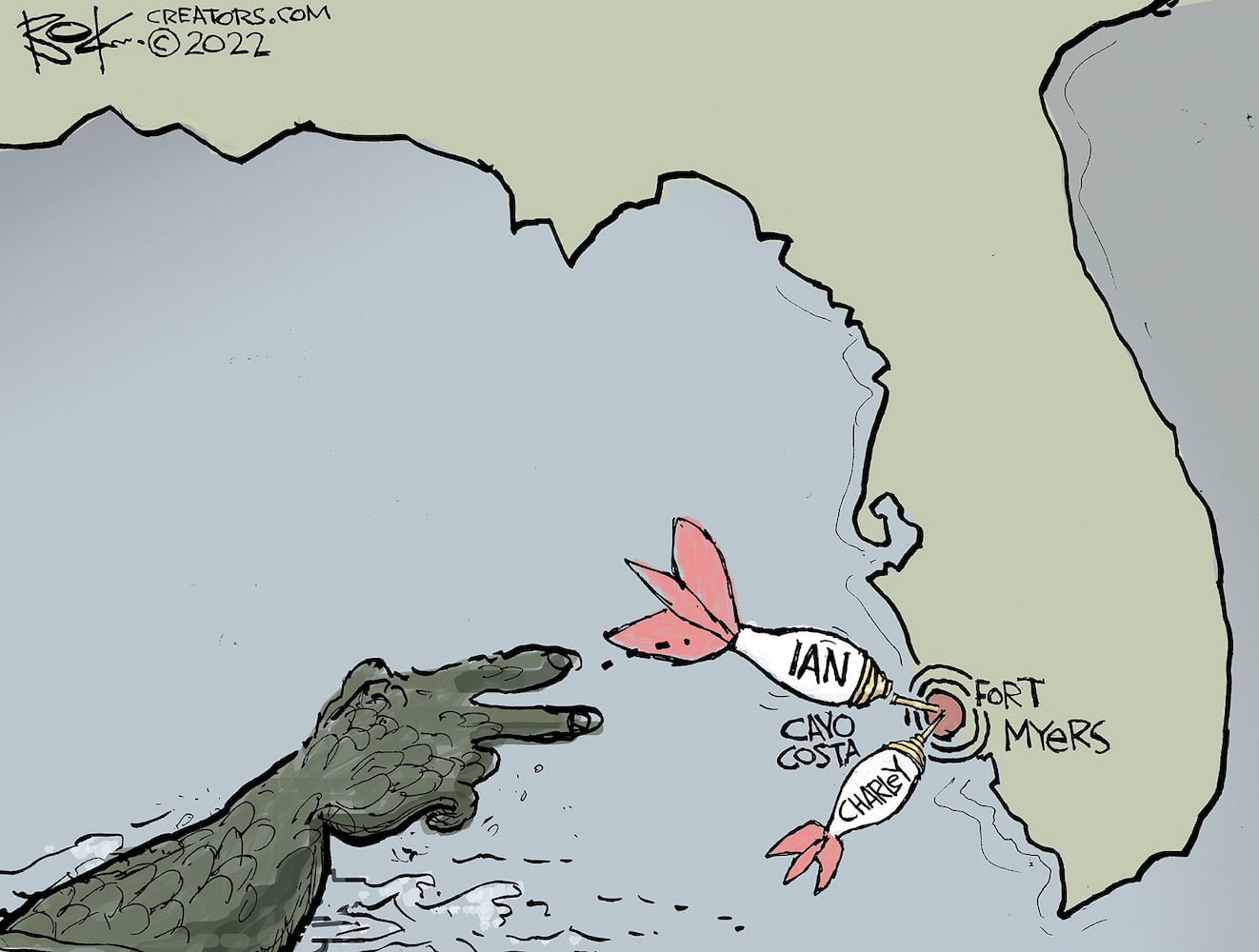 WEEK IN CARTOONS: Hurricane Ian, midterm elections and more