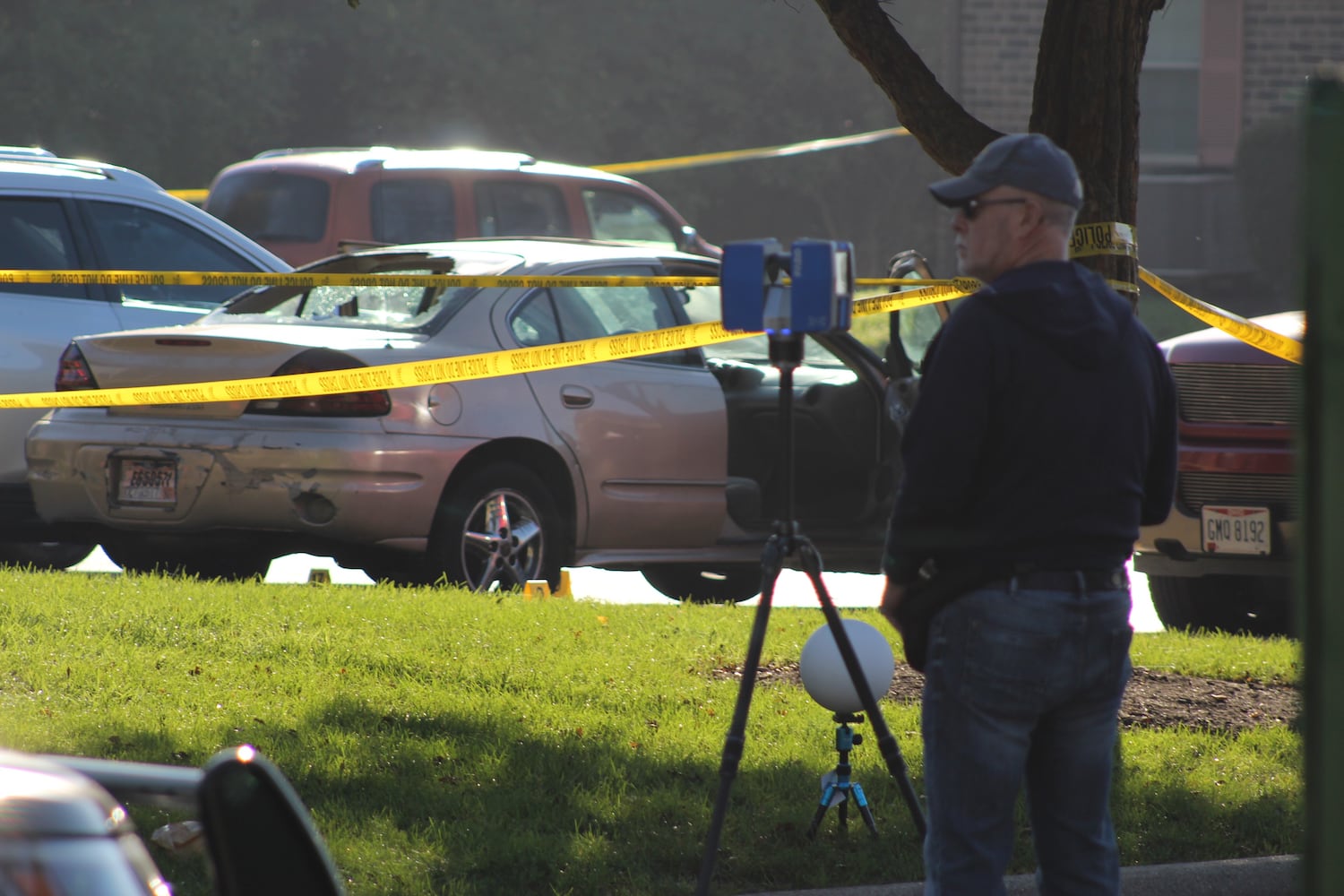 PHOTOS: Scene of Moraine police shooting