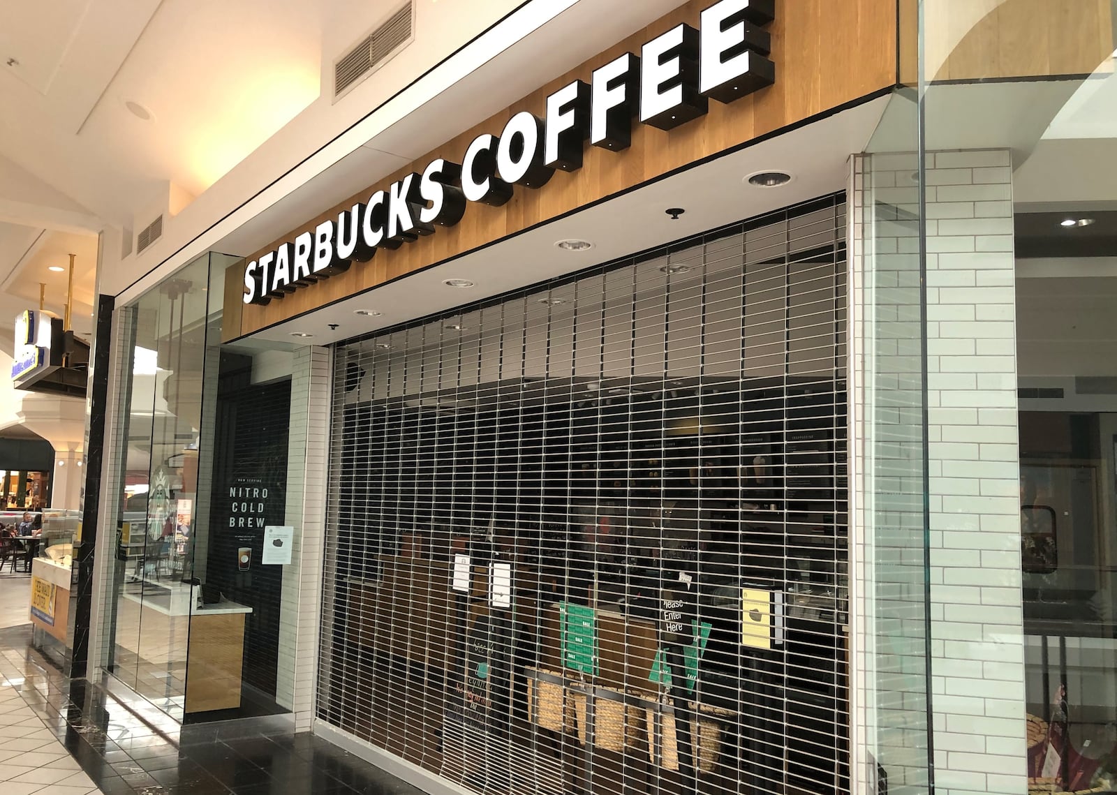 Starbucks has shut down its location inside the Mall at Fairfield Commons permanently, according to an employee of the remaining Starbucks drive-through that operates on the mall's perimeter. MARK FISHER/STAFF