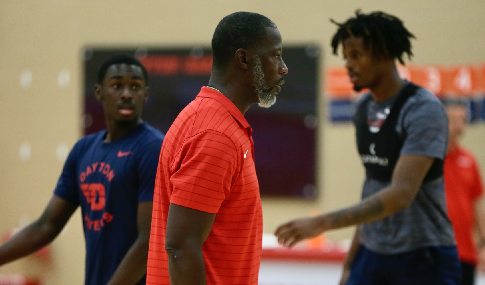 Dayton Flyers practice