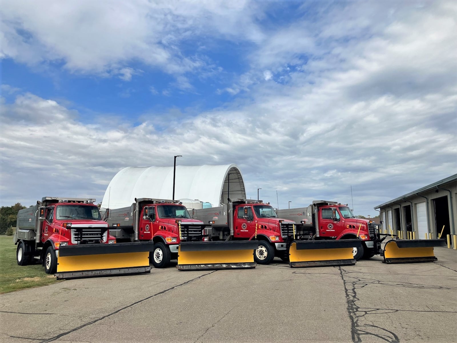 Miami Twp. is using American Rescue Plan Act (ARPA) funds for the purchase of three new plow trucks that will replace worn-out vehicles. CONTRIBUTED