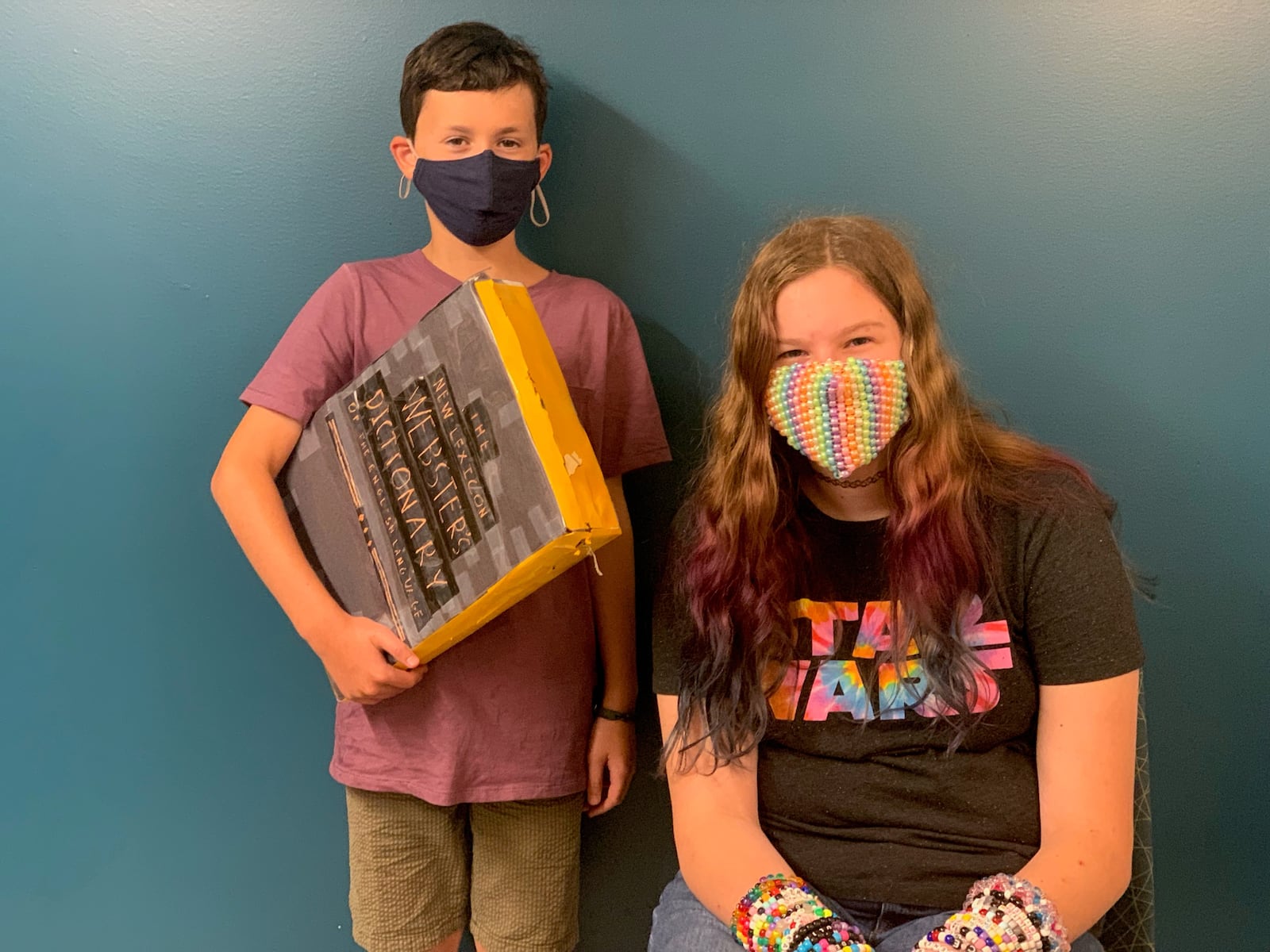 Adrian, 11, and Olivia, 13, were participants of the Animal Farm Writing & Performance Workshop, which will showcase its final product, "Plagiarism is Fun! The Musical" on Aug. 10 and 11 at The Brightside Music & Event Venue in Dayton.