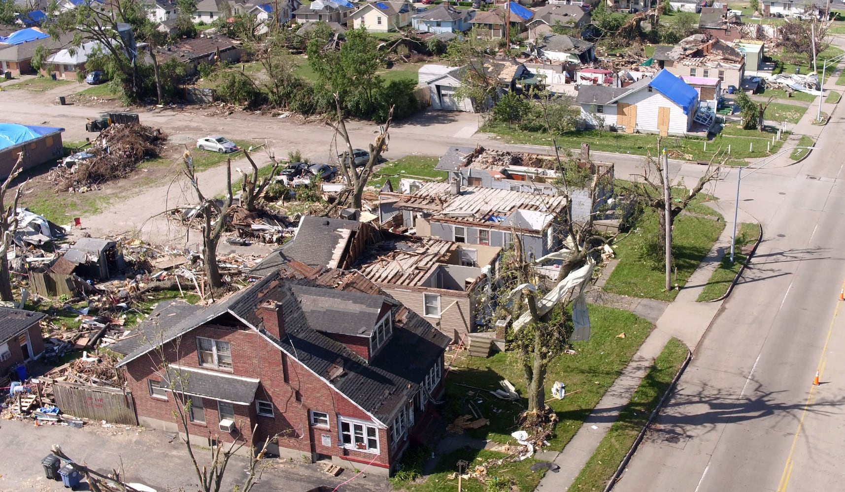 PHOTOS: Clean up of tornado damage continues in Old North Dayton